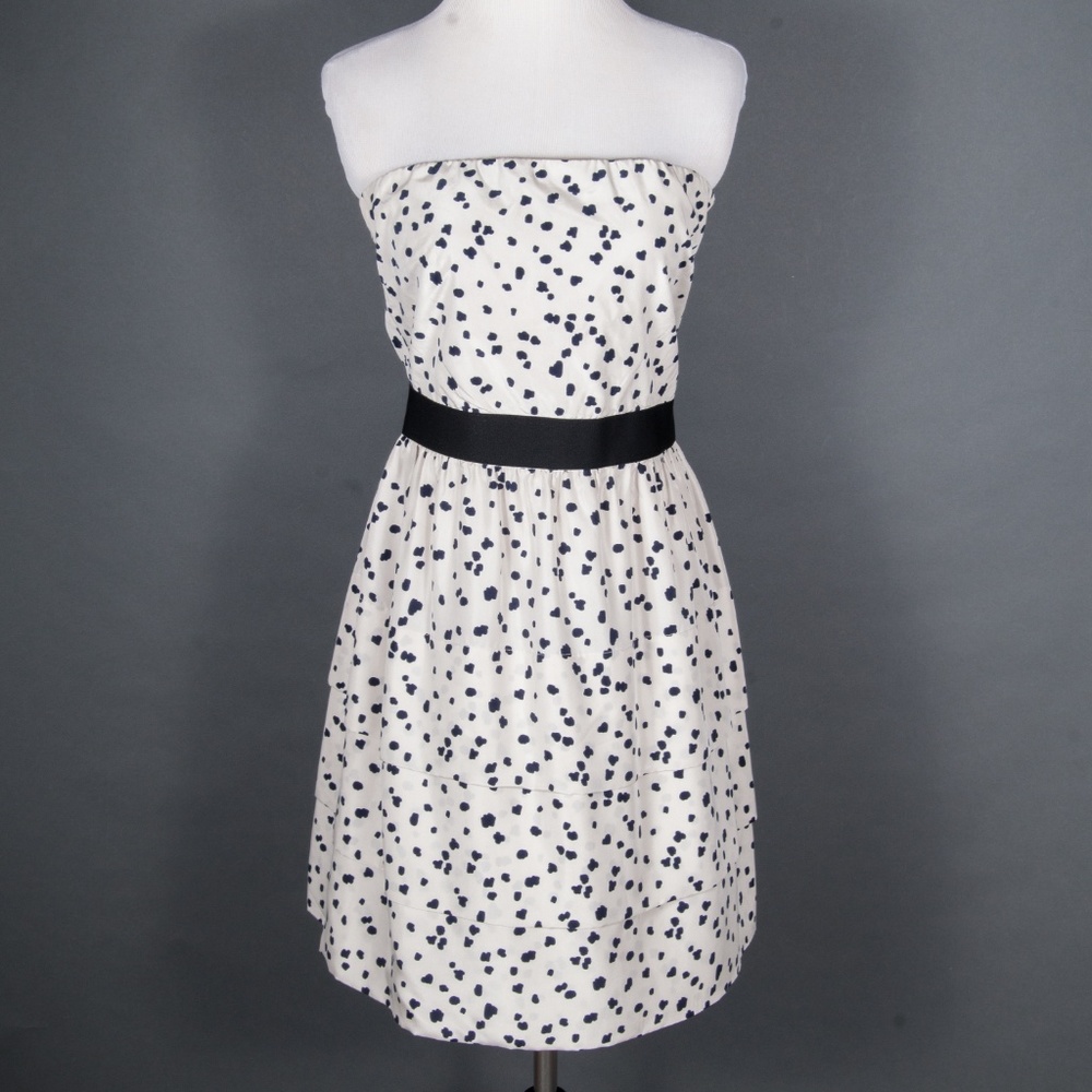 Theory Idalia Strapless Silk Dress 8 - Picture 2 of 7